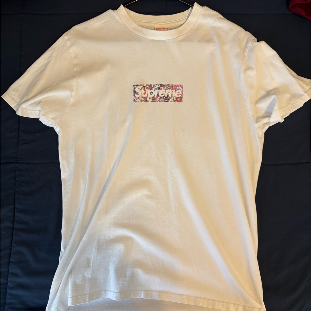 Supreme Takashi Murakami COVID-19 Relief Box Logo White